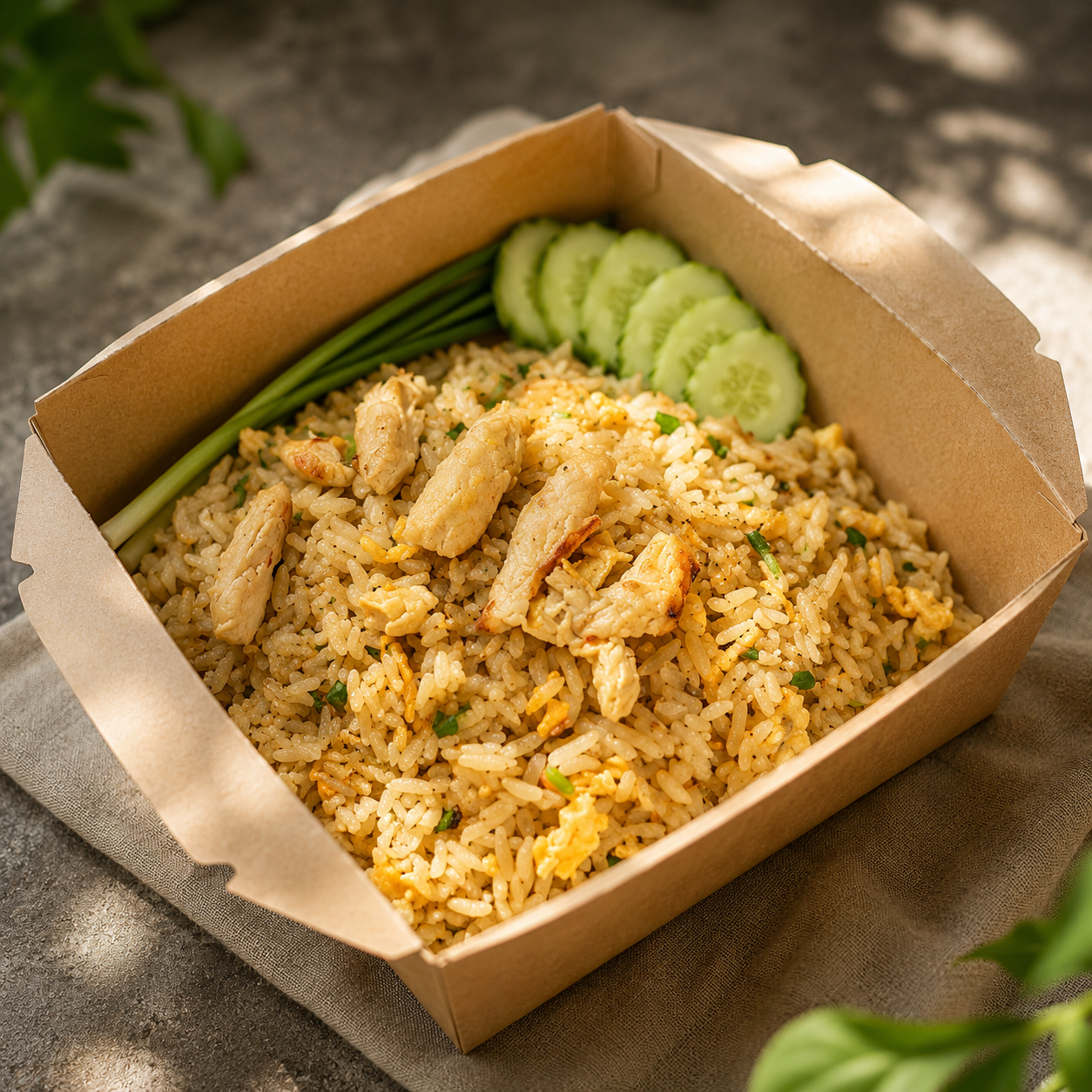 ข้าวผัดปูฮาลาล EED HALAL